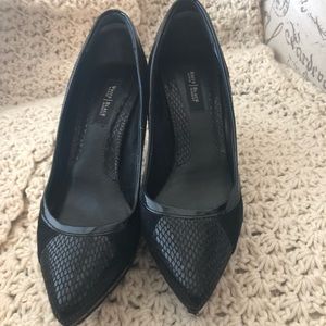White House Black Market Snake Skin Pumps